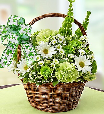 St. Patrick&amp;#039;s Day Flower Basket